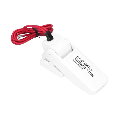 Vista 4 de ANGGREK Interruptor automático de bomba de sentina, interruptor Bailer CC 12 V, 24 V, 32 V, 10 millones de ciclos, base extraíble, sello ultrasónico