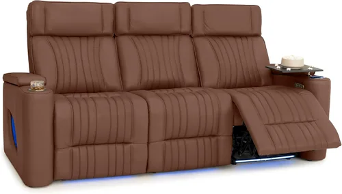Vista 10 de Seatcraft Valore Asiento de cine en casa Tabaco Sillón Individual