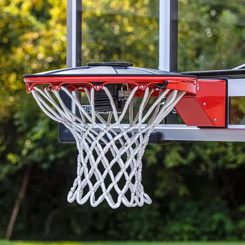 Vista 35 de Goalrilla El bloqueador de llantas de baloncesto protege tu aro con un sistema de bloqueo, color negro