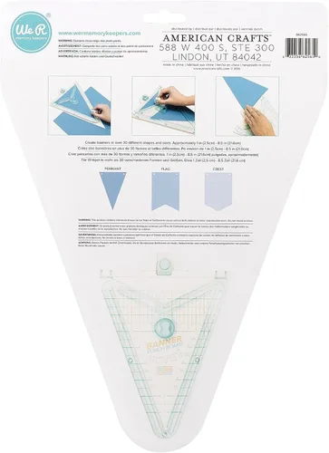 Vista 3 de We R Memory Keepers - Tablero de perforadora de banderines