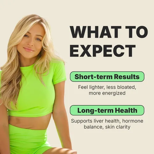 Vista 5 de Biohacking Bestie Detox Bestie Supplement - Detox Cleanse for Women & Men, Supports Liver Health, Promotes Digestive Health, Helps Remove Toxins