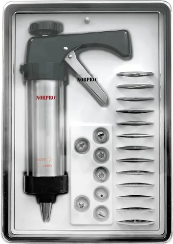 Vista 5 de Norpro 3299 S/S - Prensa para galletas/glaseado con estuche