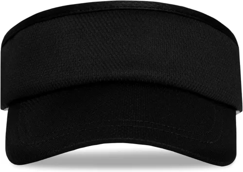 Vista 4 de Headsweats Visera solar unisex para adultos, ligera, rendimiento Negro