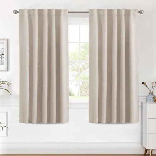 Vista 117 de H.VERSAILTEX Cortinas Opacas con Aislamiento Térmico, Paneles de Tratamiento de Ventanas que Oscurecen la Habitación, Cortinas Opacas para Sala