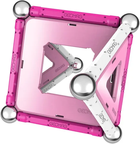 Vista 9 de Geomag Paneles, rosa (22 piezas)