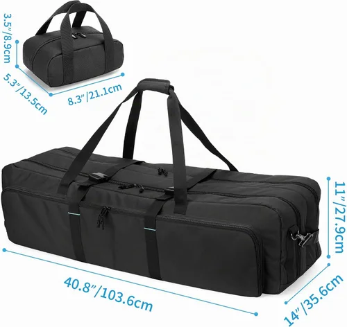 Vista 7 de samdew Bolsa para telescopio de doble capa con bolsa de contrapeso