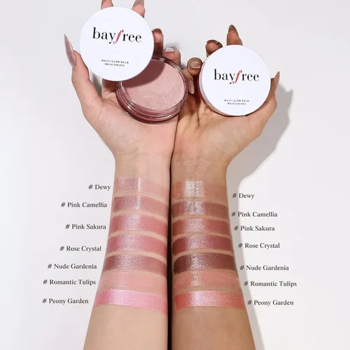 Vista 7 de bayfree Bálsamo Multi Glow, Rubor en Crema para Mejillas, Bálsamo de Rubor para Maquillaje Facial, Acabado Radiante, Hidratante, Cremoso, Ligero