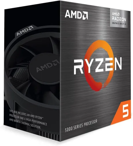 Vista 2 de AMD Procesador de escritorio Ryzen™ 5 5600G de 6 núcleos y 12 hilos con gráficos Radeon™