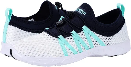 Vista 6 de Aleader - Zapatos de malla sin correas acuáticos para mujer