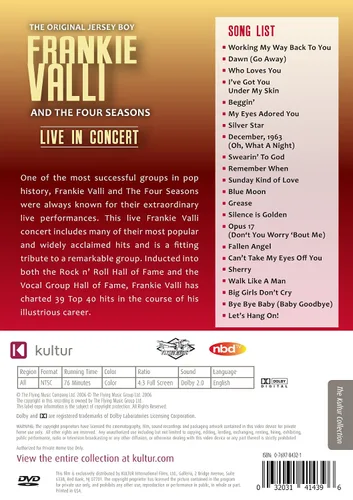 Vista 2 de Frankie Valli And The Four Seasons Live In Concert