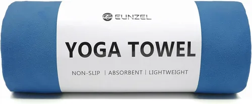 Vista 19 de Eunzel Toalla de yoga caliente antideslizante para esterilla de yoga, toalla absorbente de sudor para yoga caliente, pilates y entrenamiento, 72 x