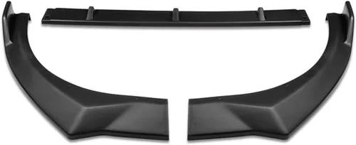 Vista 2 de DNA MOTORING Borde de parachoques delantero estilo STP compatible con Elantra 2021-2022, negro mate, 2-PU-543