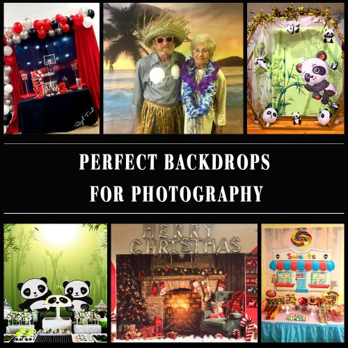 Vista 7 de Telón de fondo de camión de comida para fotografía, fondo de postres, pan, suministros de decoración de fiestas, accesorios de sesión de fotos