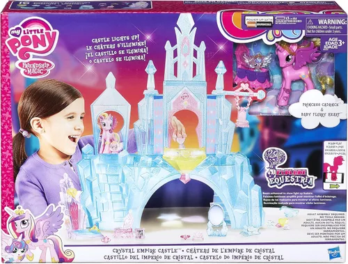 Vista 2 de Castillo del imperio My Little Pony Equestria Crystal, Azul