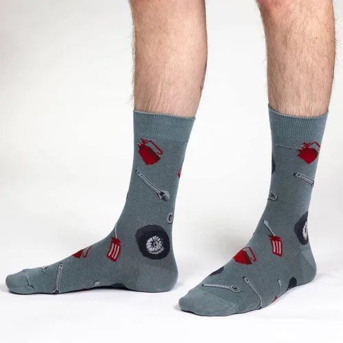 Vista 2 de Men's Car Mechanic Socks