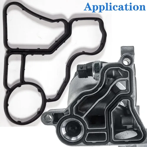 Vista 3 de 11427525335 para BMW 328I 3.0L Junta de enfriador de aceite 11427537293 Junta de filtro de aceite BMW X3 X4 X5 Z4 128i 323i 328xi 528xi 528i 530I