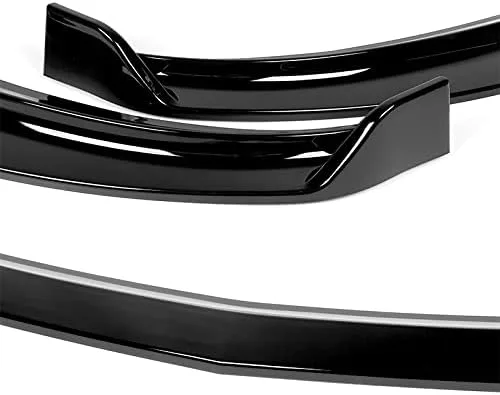 Vista 9 de EPARTS - Parasol de fibra de carbono real para parabrisas trasero, alerón compatible con Infiniti G35/G37 Sedan 2007-2009 solo (pintado negro)
