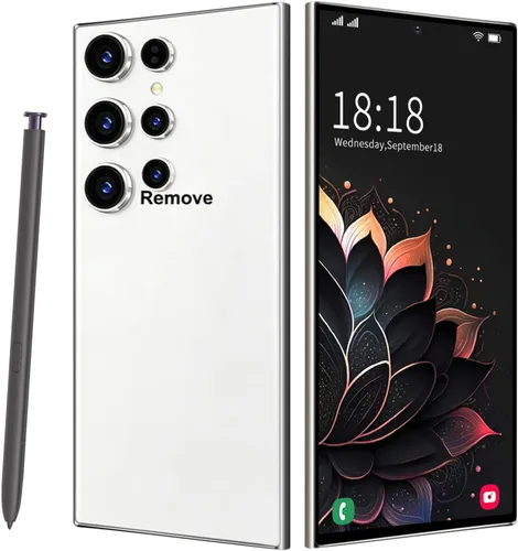 Vista 9 de Teléfonos C24 Ultra Desbloqueados,256GB+8GB Teléfono Celular,6800mAh Gris