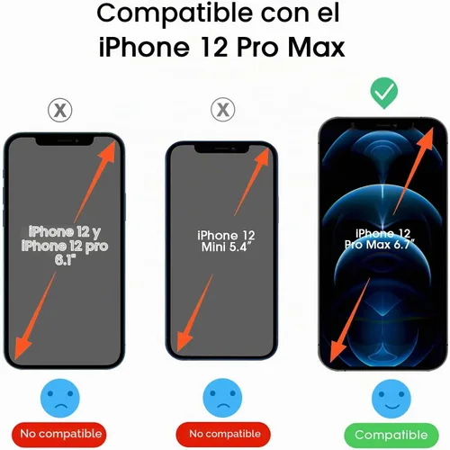 Vista 3 de amFilm OneTouch - Protector de pantalla para iPhone 12 Pro Max (6.7 pulgadas, 2020) con kit de fácil instalación, vidrio templado, paquete de 2
