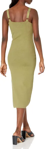 Vista 2 de The Drop Vestido tipo suéter midi Sylvia para mujer