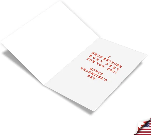 Vista 2 de NobleWorks - Paquete de 3 tarjetas de felicitación del día de San Valentín con sobres, divertidos juegos de palabras de amor para hombres y mujeres