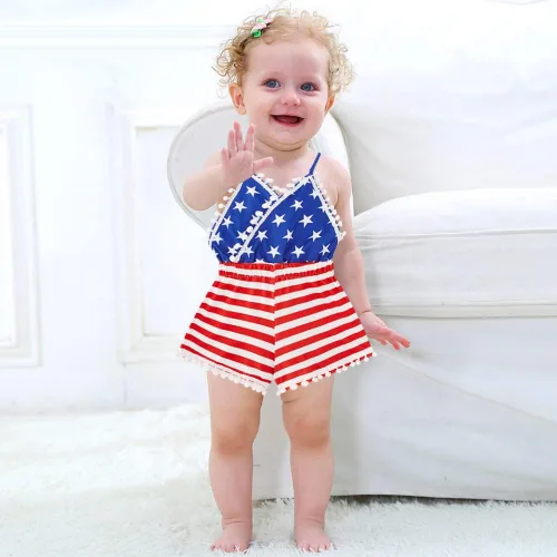 Vista 16 de UNICOMIDEA 6M-3T Traje sin espalda para bebé niña traje mameluco con diadema
