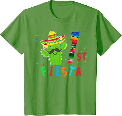 Vista 90 de Camiseta mexicana para fiesta temática de cumpleaños a juego, Negro, S