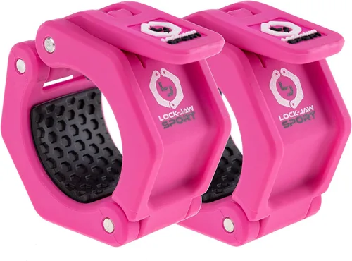 Vista 21 de Lock-Jaw Sport - Collar olímpico de barra - Abrazadera de barra de liberación rápida (negro)