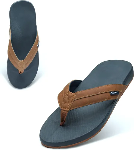 Vista 5 de Alpine Swiss Trey - Sandalias para hombre Sandalias de playa acolchadas para hombre Suela antideslizante para hombre Zapatos para hombre Soporte