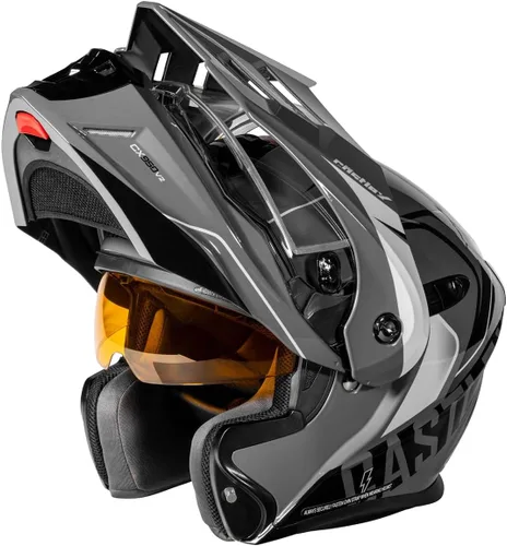 Vista 2 de Castle X CX950 V2 Casco de nieve modular Fierce