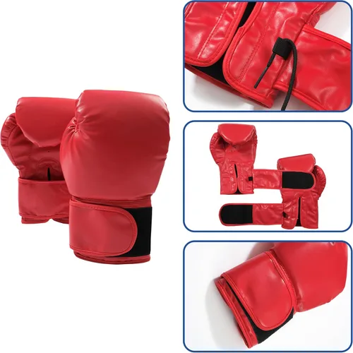 Vista 6 de Regenboog Disfraz de boxeo de bandera estadounidense para hombres y mujeres, disfraz de Balboa Rocky para adultos, cinturón de satén, guantes