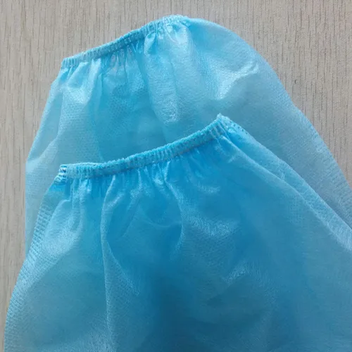 Vista 5 de Greenour 200/1000 fundas desechables para brazos, sin látex, con extremos elásticos, color azul, 16 pulgadas