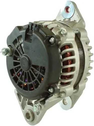Vista 2 de RAREELECTRICAL Nuevo alternador de 24 V 70 amperios compatible con camiones Peterbilt Sterling 4993343 5282841 57D8rb