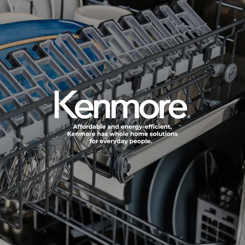Vista 9 de Kenmore 22-14589 Lavavajillas empotrado de 24 pulgadas – UltraWash, SmartWash, Enjuague Sanitizante, SmartDry y Detección de Fugas – 14 Cubiertos