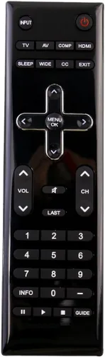 Vista 2 de Reemplazo de control remoto VR10 para Vizio TV E190VA E220MV E220VA E260MV E260VA E321VA E370VA E371VA E420VA E421VA M190VA M220VA M260VA