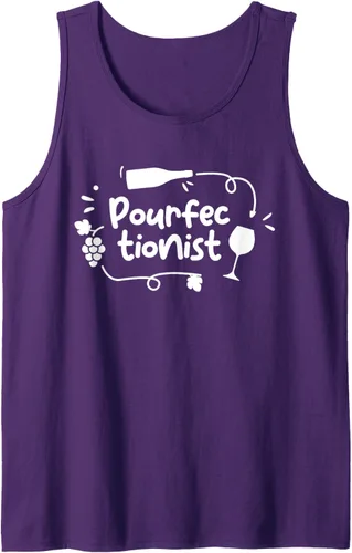 Vista 3 de Booze Joke for Red Wine Lover and Connoisseur Tank Top