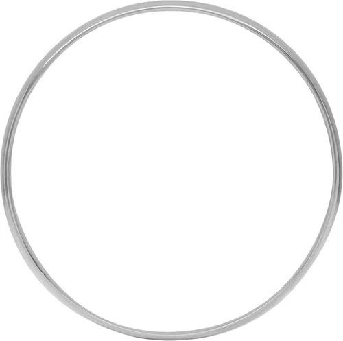 Vista 11 de Alianza de boda clásica simple y simple de 10 quilates o 14 quilates, oro blanco o amarillo, 0.118 pulgadas, para hombre o mujer Brilliant