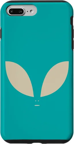 Vista 9 de Funda Alien minimalista beige verde azulado para iPhone 15