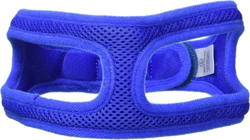 Vista 5 de Arnés ChokeFree de malla velpro, mascota, hombro cuello, XS, Negro