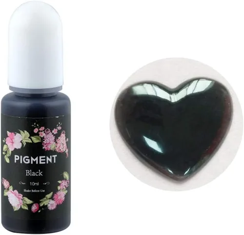 Vista 16 de Mezcla de resina epoxi UV de 0.3 fl oz, pigmento líquido, pigmento de resina colorante, secado rápido, manualidades, herramientas de fabricación