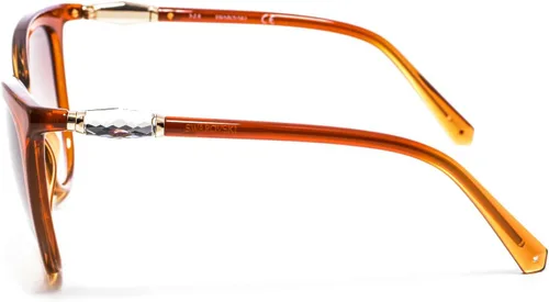 Vista 3 de SK0226-47F GAFAS DE SOL - GAFAS DE SOL DE MODA POLARIZADAS SWAROVSKI CAFECAFE MUJER SK0226-47F, Marrón