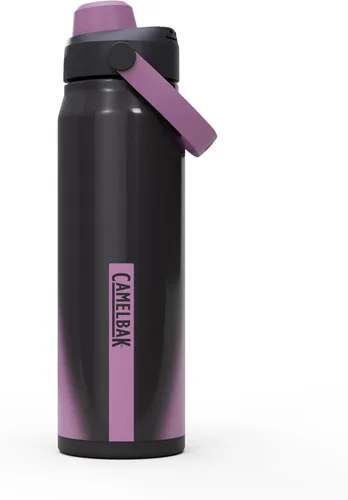 Vista 33 de CamelBak Thrive Chug - Botella de agua aislada de acero inoxidable, color negro, 20 onzas