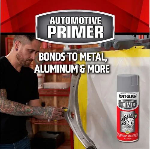 Vista 4 de Rust-Oleum 249322 - Spray de imprimación para grabado automático, 12 onzas, verde oscuro mate