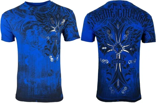 Vista 2 de Xtreme Couture by Affliction Camiseta para hombre Leal Siguiendo