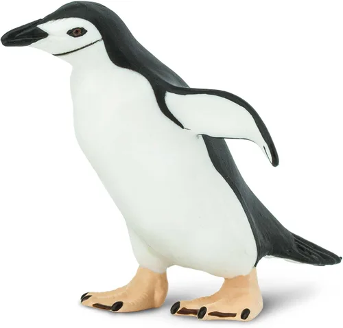 Vista 4 de Safari Ltd. Figura de pingüino Chinstrap – Figura de modelo realista de 2.93 pulgadas – Juguete educativo para niños, niñas y niños a partir de 3