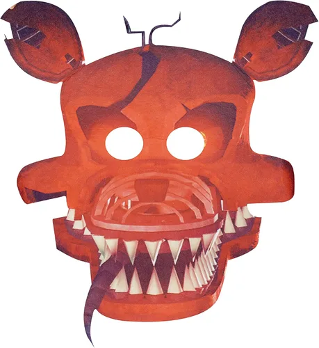 Vista 2 de Econbitiry Disfraz para niños, disfraz de Halloween con máscara Foxy para fiestas de 5 a 12 años