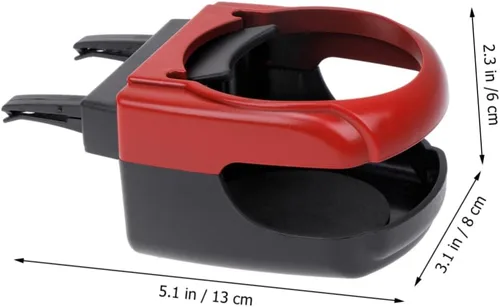 Vista 5 de Soporte para vasos de coche para desagüe para salidas de aire acondicionado