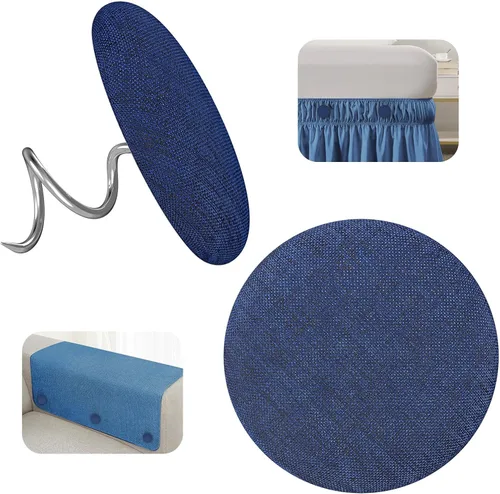 Vista 11 de Alfileres de tapicería para fundas de techo, alfileres o soportes para falda de cama, pasadores para sujetar la falda de cama en su lugar para Negro