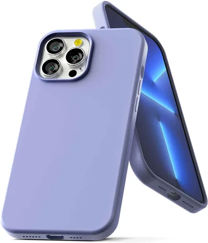 Vista 10 de GOOSPERY Funda de silicona líquida compatible con iPhone 13 Pro Max, protección de cuerpo completo, suave al tacto, a prueba de golpes, con forro