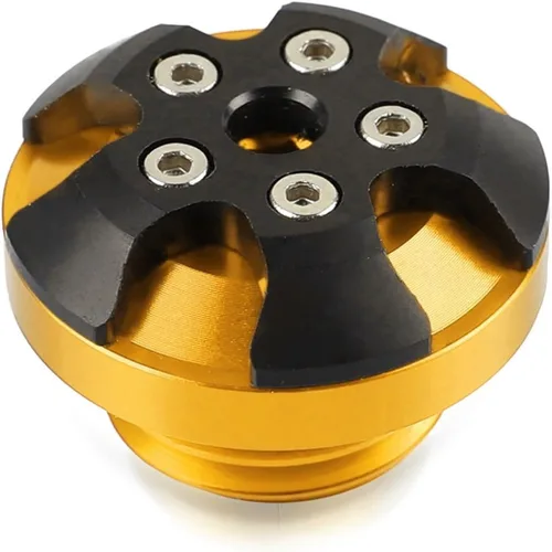 Vista 28 de Fuel Gas Tank Cap Cover for YA&MAHA TMAX 500 530 560 MT-03 MT FZ 09 Motorcycle Oil Cup Filter Fuel Filler Tank Cover Cap
